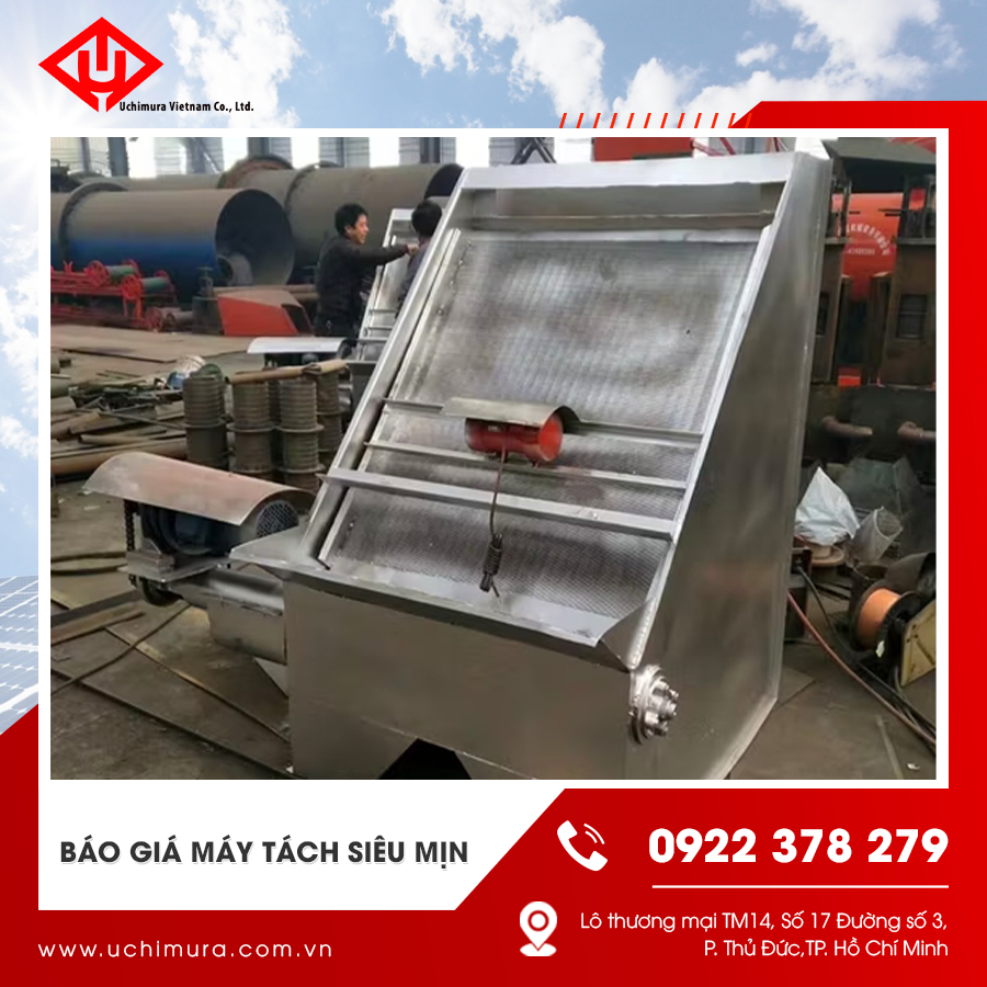 Tham khảo ngay báo giá máy tách siêu mịn mới nhất, phù hợp với nhu cầu sản xuất