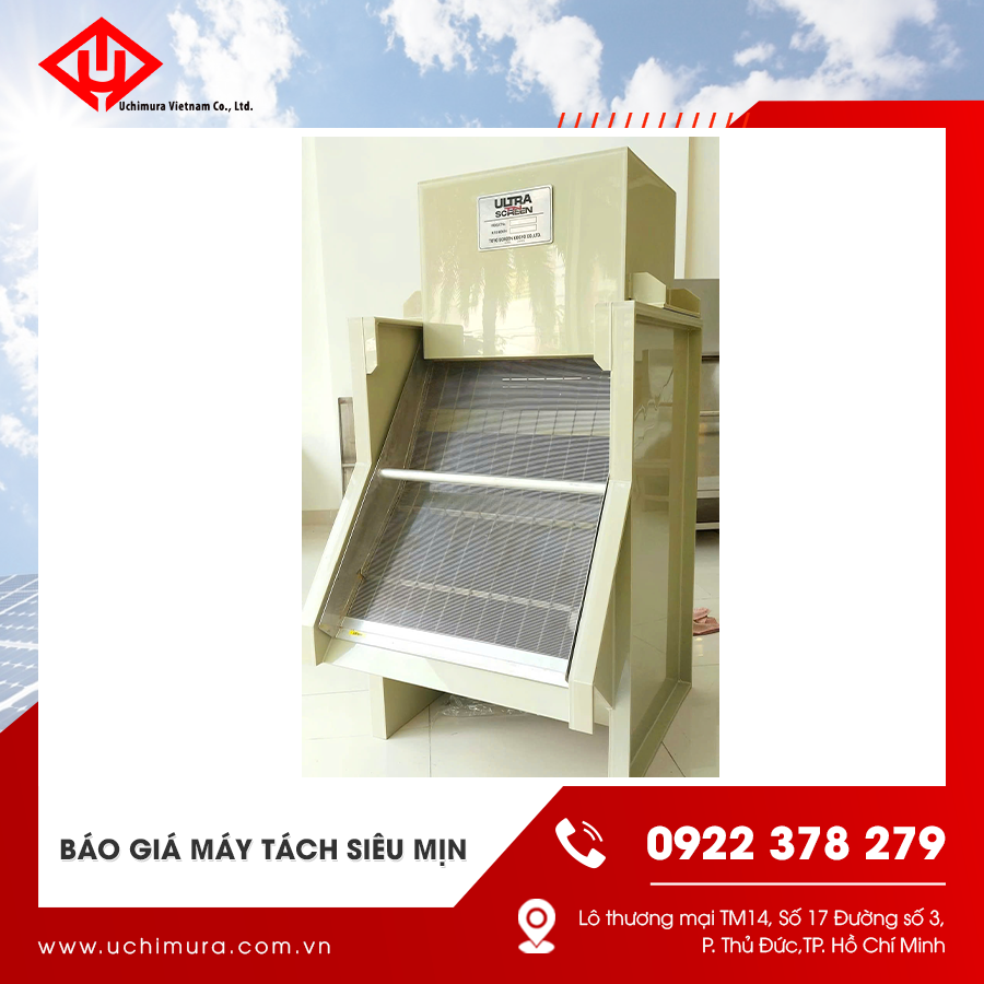 Báo giá máy tách siêu mịn được cung cấp chi tiết, hỗ trợ so sánh và lựa chọn thiết bị