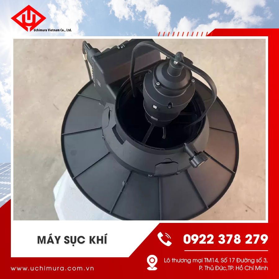 Máy sục khí hoạt động mạnh mẽ, dễ lắp đặt, tuổi thọ cao Máy sục khí hoạt động mạnh mẽ, dễ lắp đặt, tuổi thọ cao