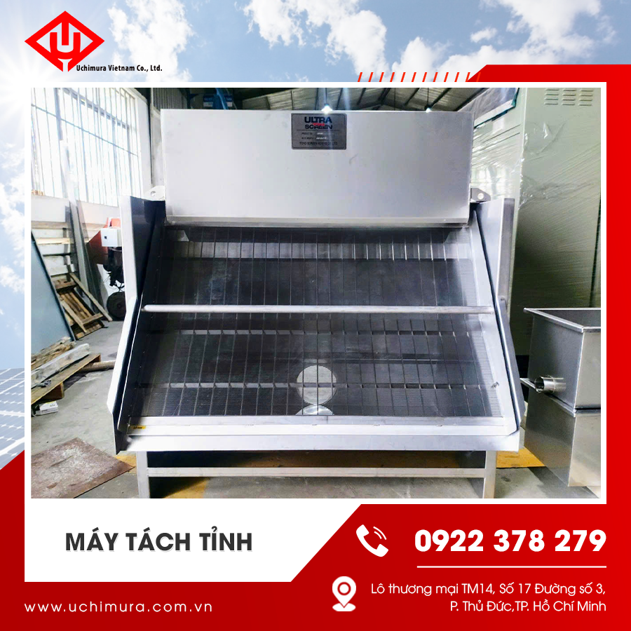 Máy tách tĩnh giúp lọc tách chất rắn ra khỏi dung dịch mà không cần dùng động cơ Máy tách tĩnh giúp lọc tách chất rắn ra khỏi dung dịch mà không cần dùng động cơ