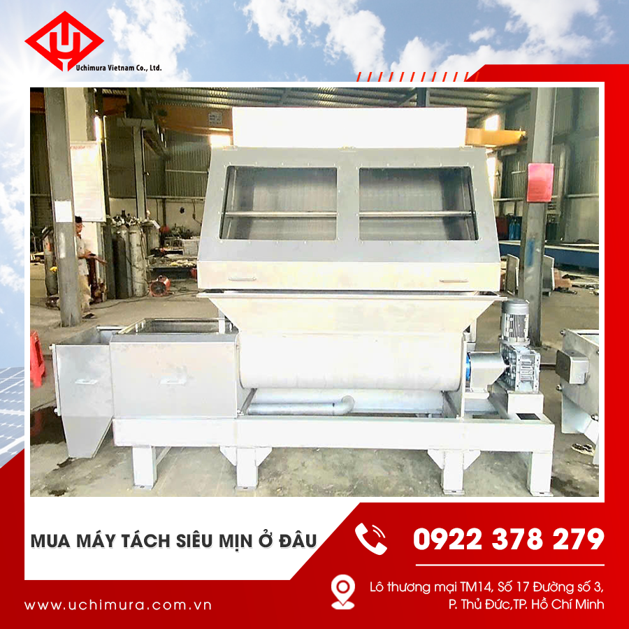 Thiết kế hiện đại, máy tách siêu mịn hoạt động ổn định, phân tách chính xác