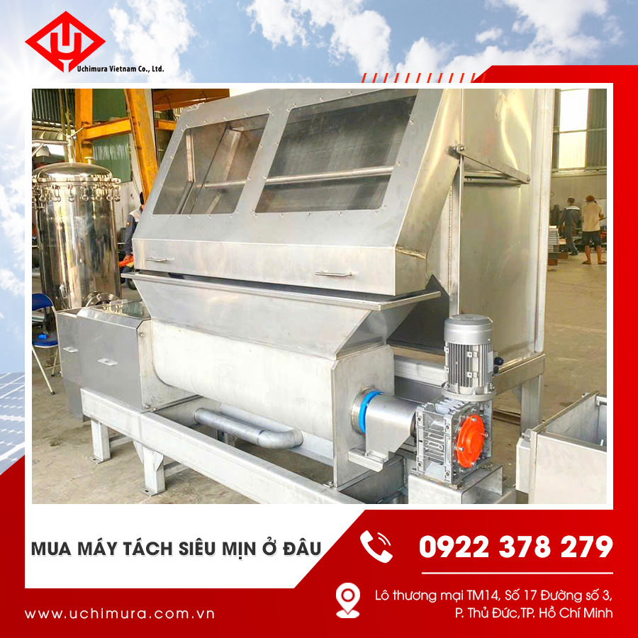 Máy tách siêu mịn ứng dụng trong nhiều ngành: gốm sứ, luyện kim, hóa chất, ...v