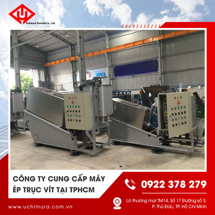 Hình ảnh máy ép trục vít bằng inox 304 dùng trong ngành thực phẩm