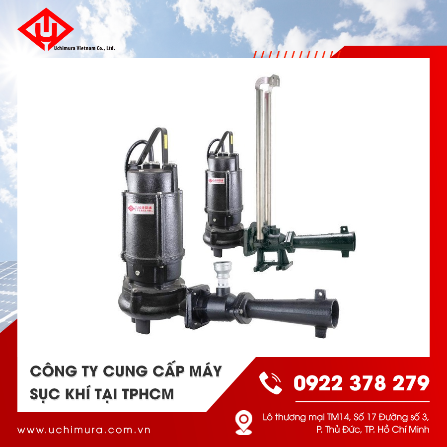 Hình ảnh máy thổi khí kích thước lớn, nhỏ dùng trong các trạm xử lý nước thải công nghiệp