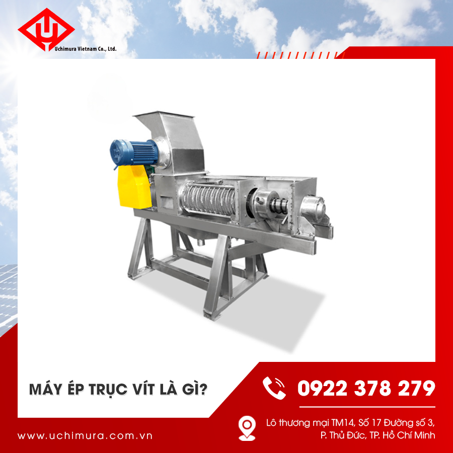 Hình ảnh máy ép trục vít được dùng để ép đa dạng nguyên liệu Hình ảnh máy ép trục vít được dùng để ép đa dạng nguyên liệu