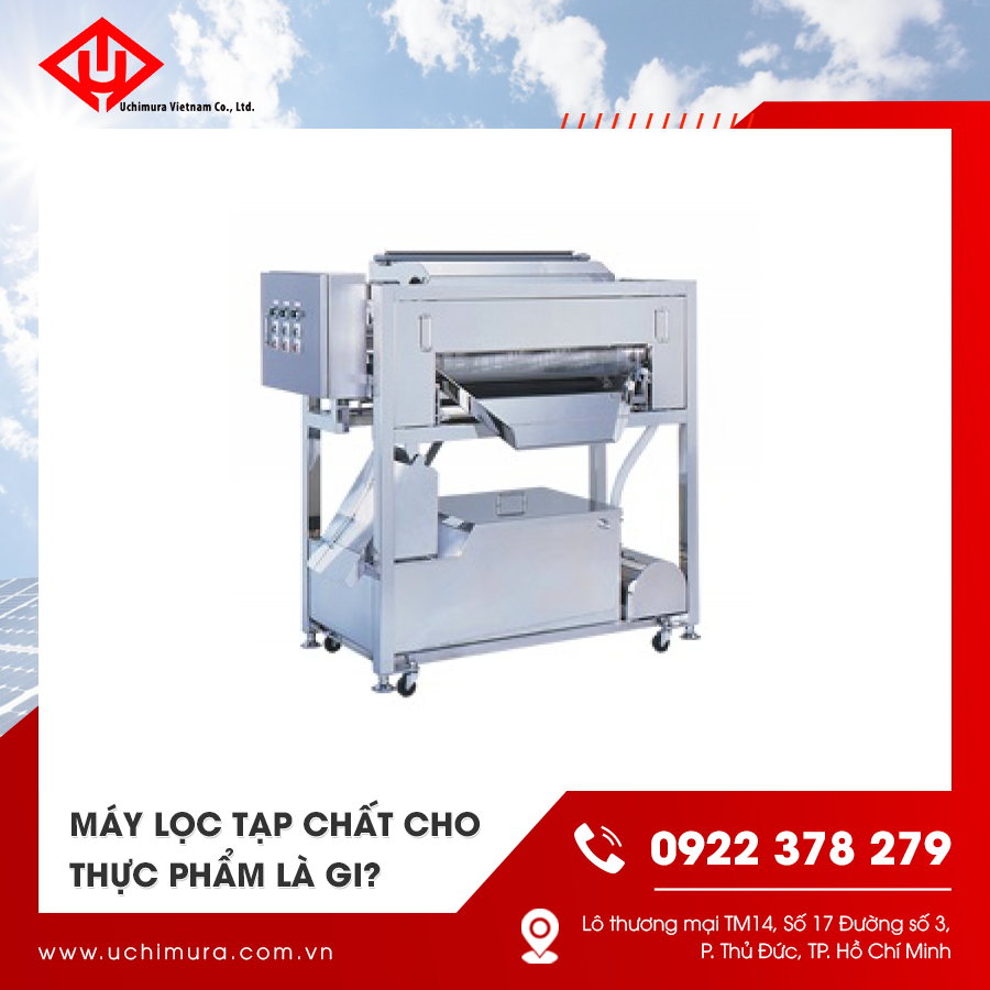 Máy lọc tự làm sạch cho ngành thực phẩm
